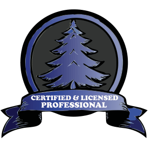 certified and licensed professional badge